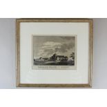 An 18th century engraving, Boxgrove Priory, after Thornton, published by Alex Hogg, 16cm by 20cm