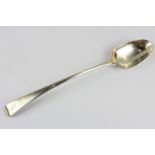 A George III silver Old English pattern basting spoon London 1780, 3.5oz, 30cm