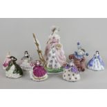 A Royal Worcester porcelain ornament 'The Graceful Arts' limited edition 2069/2500, sculptured by