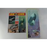 Look and Learn Magazine, original artwork from 23rd March 1963 edition, gouache on board, underwater