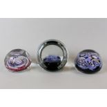 A Caithness Scotland limited edition glass paperweight 109/500 'The Year of the Viking 1980', and