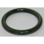 A green jade bangle