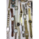 A group of twenty-seven various wristwatches