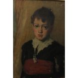 Follower of Diego Velasquez (19th century) portrait of a boy, dressed as a young cavalier, with lace