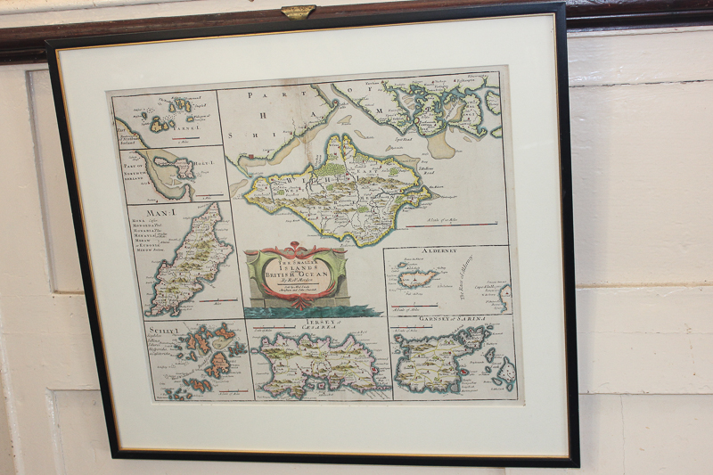 Robert Morden (c 1650-1703), map of the smaller islands in the British ocean featuring the Isle of