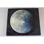 Charlie Barton, view of the moon, oil on canvas, reverse signed and dated 2008, 36cm by 41cm, (SPM)