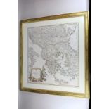 St Robert, Turguic Europeenne, an 18th century coloured map of Turkey, Greece and the Eastern