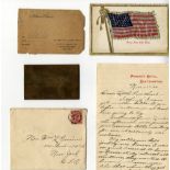 R.M.S. TITANIC: Postal clerk and victim William Gwinn, handwritten letter dated 13th November 1908