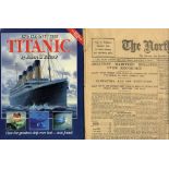 R.M.S. TITANIC: Library collection of modern volumes including some unusual titles. (2 Boxes).