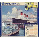 TOYS: Minic Queen Mary Ocean Terminal Set. Plus Minic diecast models of the Queen Mary, Queen