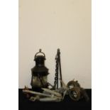 MARINE: Vintage Royal Navy Francis Aldis search and signalling light - a pair, period starboard