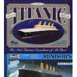 R.M.S. TITANIC: Box of assorted Titanic models of varying sizes. (10). Ex. Brian Ticehurst