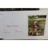 Royal ephemera: Signed christmas card from Prince Andrew and Sarah Ferguson. (2).