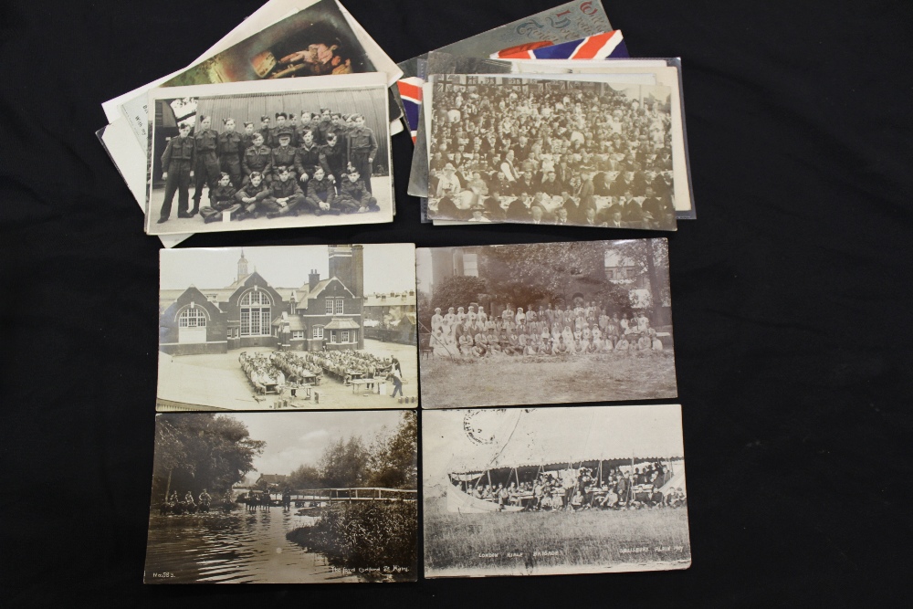 Postcards: Rare collection of W.W.I cards including  a good selection of Salisbury Plain and