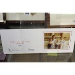 Royal ephemera: Charles and Diana signed christmas card.