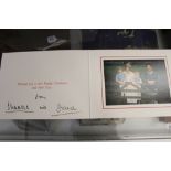 Royal ephemera: Signed Christmas card from Prince Charles and Diana.