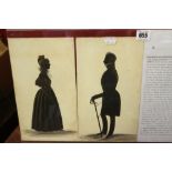 18th cent. Silhouettes archive: Major Henry Alexander East India Company B.1738. A family history in