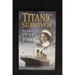 BOOKS: Collection of Titanic, Olympic, White Star and liner related books. Plus a box of Titanic