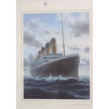KEN MARSCHALL: "Titanic" signed limited edition 102/400 also signed by Titanic survivor Ruth