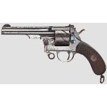 Revolver Mauser Mod. 1878 ("Zick-Zack-Revolver")   Kal. 9 mm Mauser, Nr. 2281. Nummerngleich.