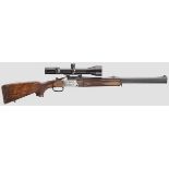 Bockbüchsflinte Blaser Mod. 95 mit Einstecklauf und ZF Swarovski   Kal. 12/70/.30 R Blaser, Nr. 4-