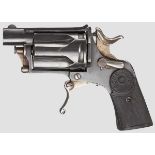 Belgischer Bulldog-Revolver "Scheintod"   Kal. 12 mm CF Reizstoffpatrone, Nr. 114. Glatter Lauf,