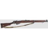 An Enfield (SMLE) Rifle Mark III*, with muzzle cap   Cal. .303 Brit., no. J55710. Matching