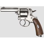 Revolver Gasser, K.K. Sicherheitswache   Kal. 9 mm CF, Nr. 106317. Sechsschüssig. Beschuss "Wn-