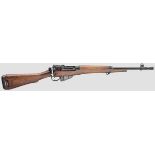 Enfield No. 5 Mk I, "Jungle Carbine"   Kal. .303 brit., Nr. Q9990. Nummerngleich. Spiegelblanker