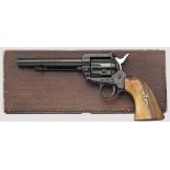Revolver HS Mod. 21, im Karton   Nachbau Colt SAA. Kal. 4 mm M 20, ohne S/N. Blanker Lauf, Länge 140
