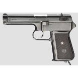 CZ Mod. 38, Beutewaffe, mit Koffertasche   Kal. 9 mm kurz, Nr. 289748. Nummerngleich. Spiegelblanker