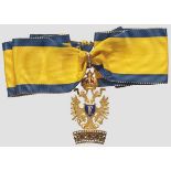 Kaiserlich-österreichischer Orden der Eisernen Krone - Dekoration der 3. Klasse (Ritter)   Feinst in