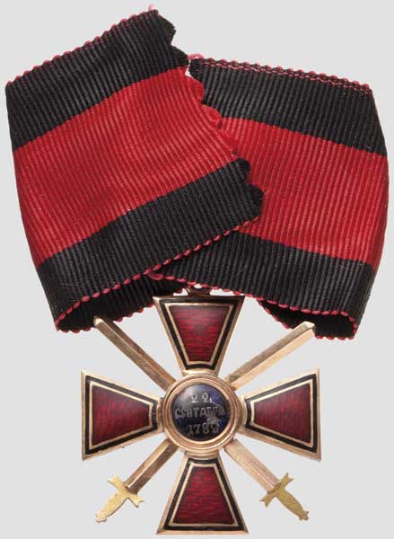 Kaiserlicher Orden des Heiligen und Apostelgleichen Großfürsten Wladimir - Kreuz 3. Klasse mit - Image 2 of 3