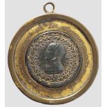 Portraitmedaille Napoleon als Premier Consul (1799 - 1804)   Einseitig geprägte Medaille aus