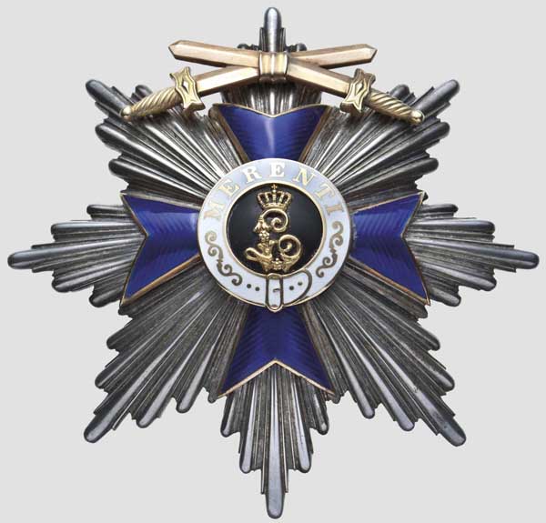 Admiral Hermann Jacobsen - Königreich Bayern - Militär Verdienst-Orden 2. Klasse mit Stern und mit - Image 2 of 8