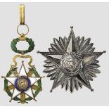 Nationaler Verdienstorden (Orden Nacional al Mérito) - Großkreuzsatz   Vergoldetes, mehrteilig