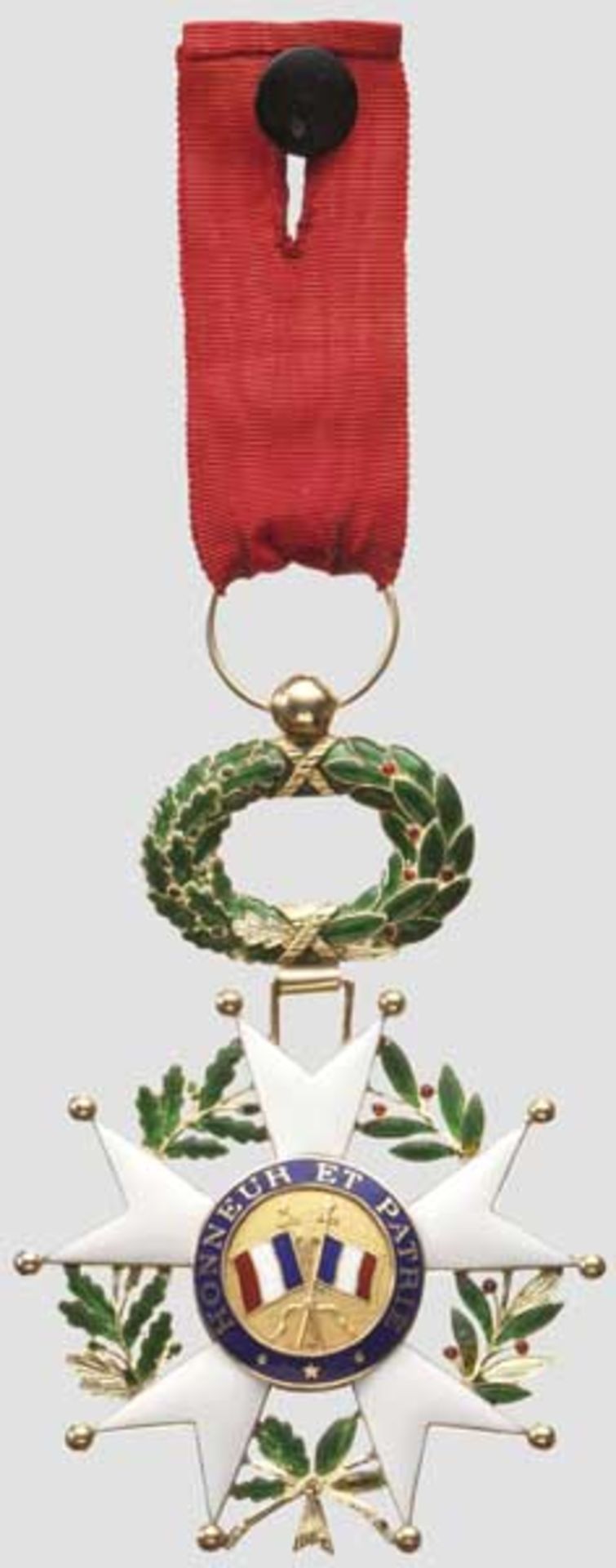 Dritte Französische Republik (1870 - 1940) - Nationaler Orden der Ehrenlegion (Ordre national de - Bild 2 aus 2