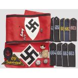 Kleine Sammlung zur Hitlerjugend in den tschechischen Gebieten Gebietsdreieck "Ost Sudentenland" mit