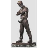 Arno Breker (1900 - 1991) - Der Arbeiter, um 1950 Bronze, braun patiniert (berieben), auf der