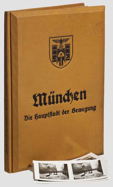 München - Die Hauptstadt der Bewegung  Raumbild-Zeitgeschichte, Band III, Heinrich Hoffmann,