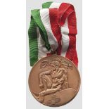 Teilnehmer- Medaille der Leichtathletik Europameisterschaft in Rom 1974 Große geprägte Medaille