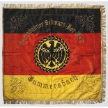 Schwarz-Rot-Goldener Reichsbanner Gummersbach Beidseitig mehrteilige Anfertigung aus schwarzer,