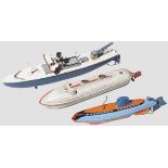 Drei Schiffe Arnold und Gyro Mariner U-Boot Drei Schiffe mit U-Boot, Arnold, Gyro, 50er/60er