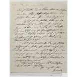 Wilhelm Frick - eigenhändiger Brief an Albrecht von Graefe, Vorsitzender der DVFP und NSFB, vom