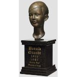 Alfred Sachs (1907 - 1990) - Bronzekopf Harald Quandt, 1935  Bronzekopf des jungen Harald Quandt,