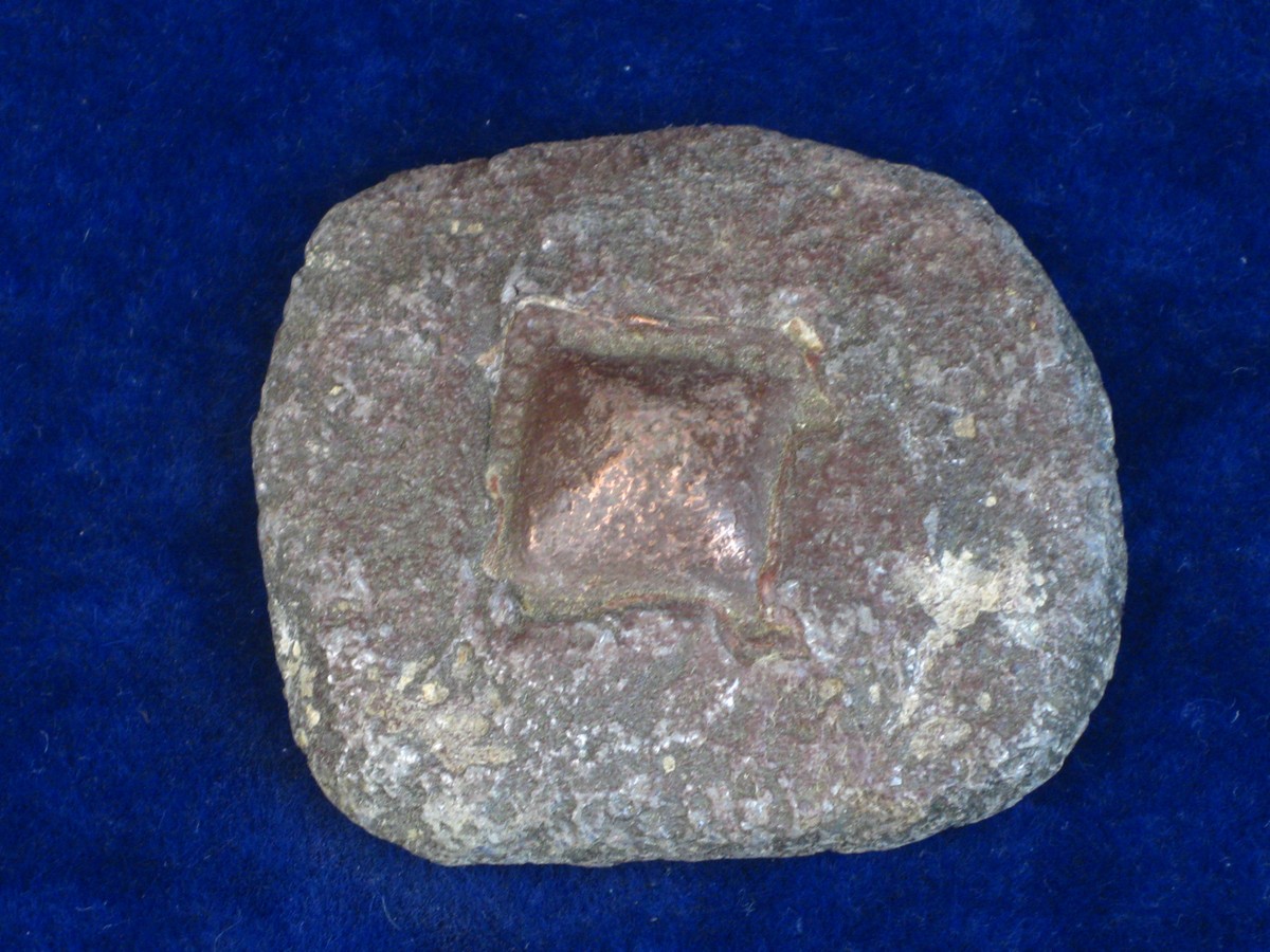 MEDIEVAL MERCHANTS WEIGHT.  An unusual variant of an early medieval merchants weight measuring @ 2