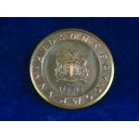 HUDSON BAY COMPANY 300 YEARS MEDAL.  A cast bronze medal produced in 1970 to commemorate 300 years