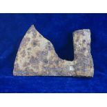 LARGE MEDIEVAL BATTLE AXE.  In as excavated condition, from Germany a large medieval period battle