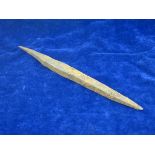 C14/15th ARMOUR PIERCING LANCE HEAD .  In as found but perfectly solid condition, a military lance
