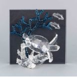 Glasobjekt, Swarovski, 20. Jh., 'Eternity' aus der Serie 'Wonders of the Sea', ein Teilabgebrochen